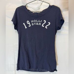 Hollister Navy Blue Women's Top
